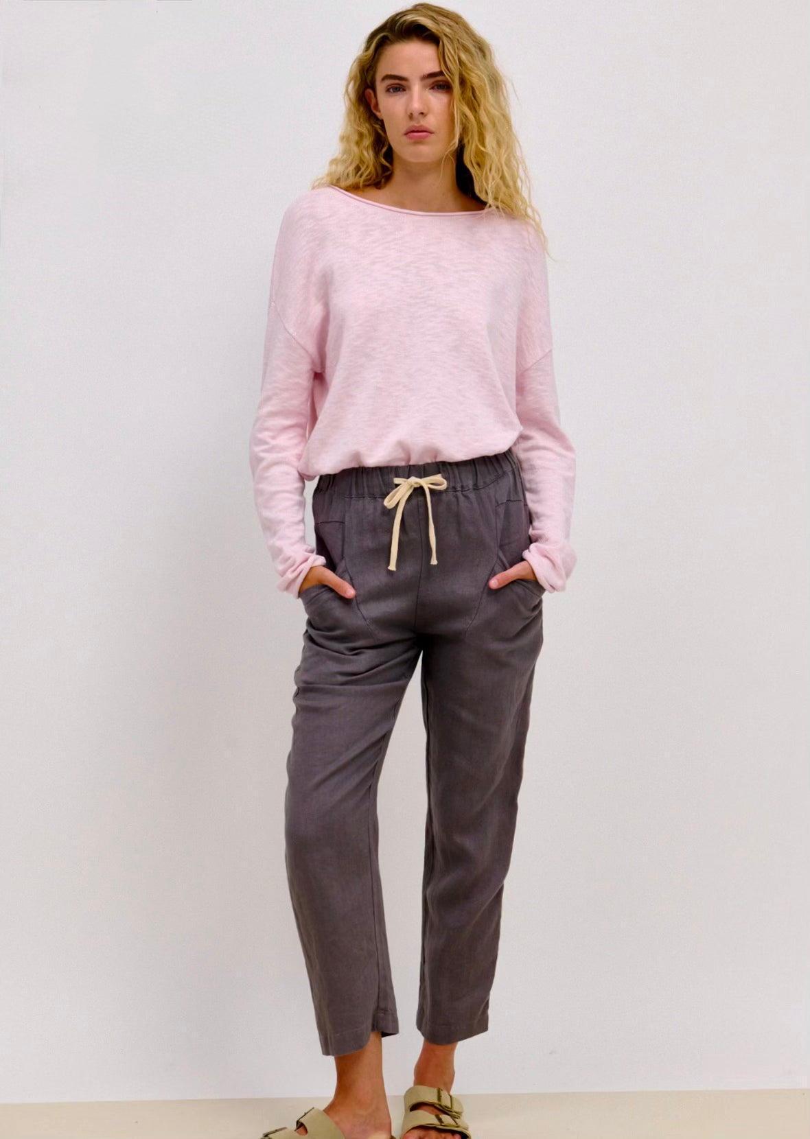 Little Lies Luxe Linen Pant