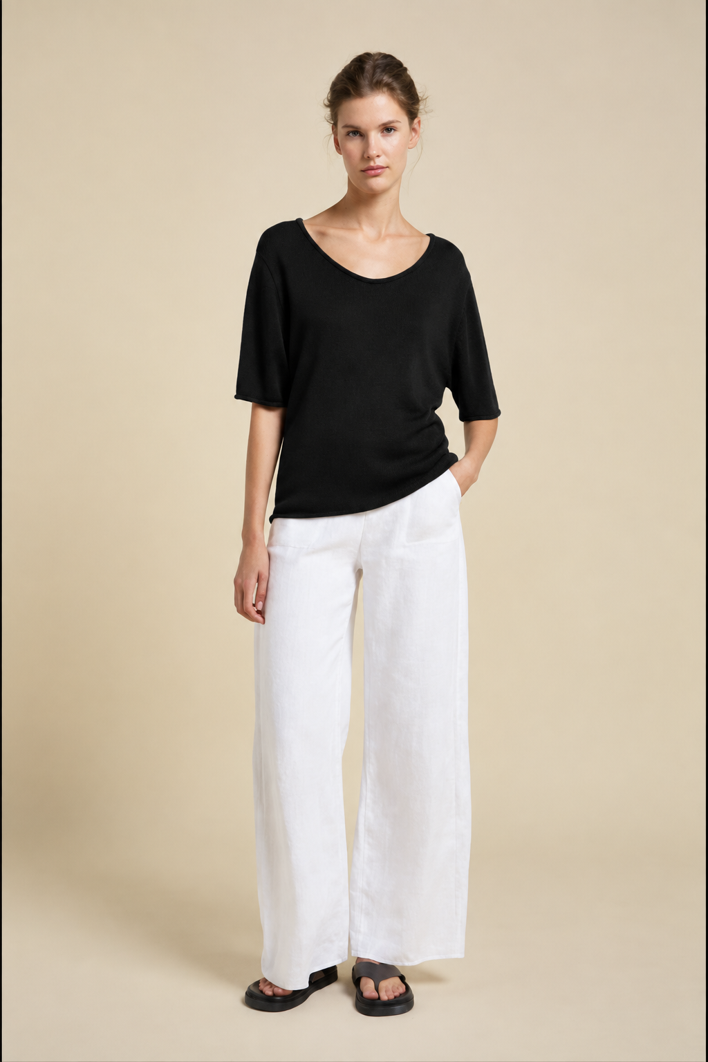 Scoop Summer Knit Little Lies Tee