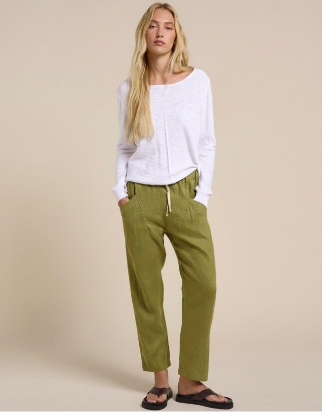 Little Lies Luxe Linen Pant