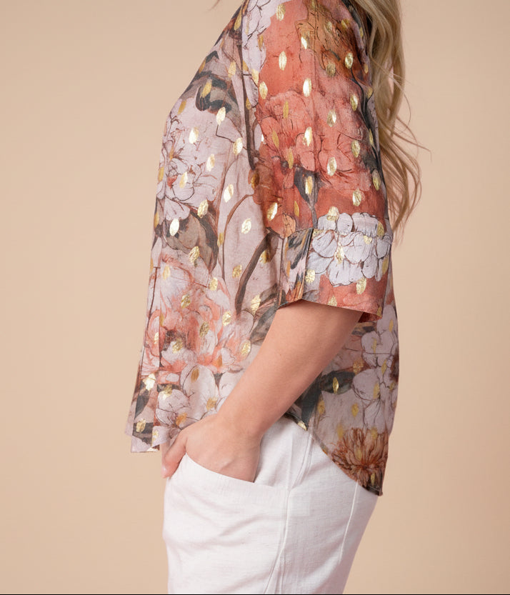 Antique Gold Blouse