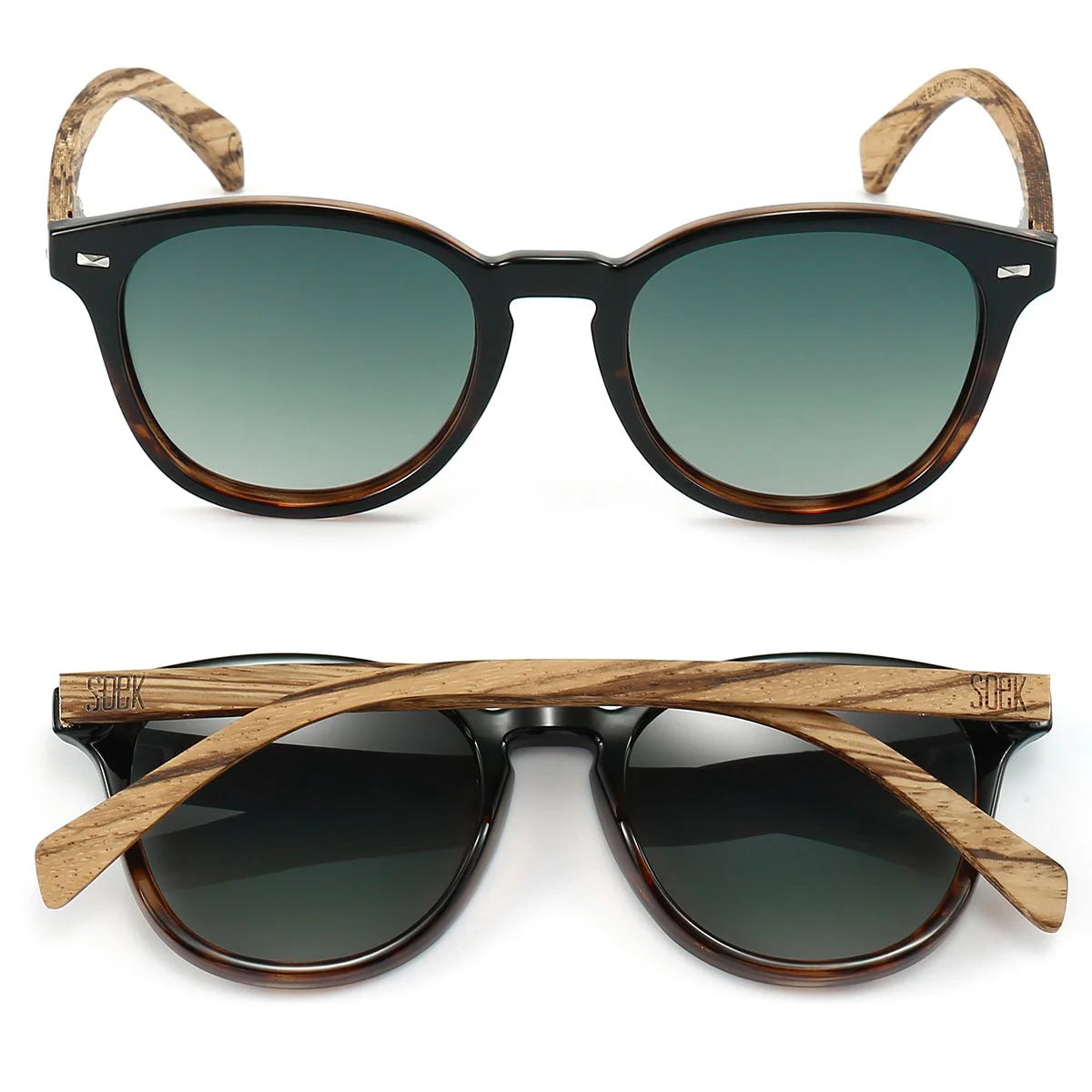 SOEK TAINE BLACK TORTOISE SUNGLASSES
