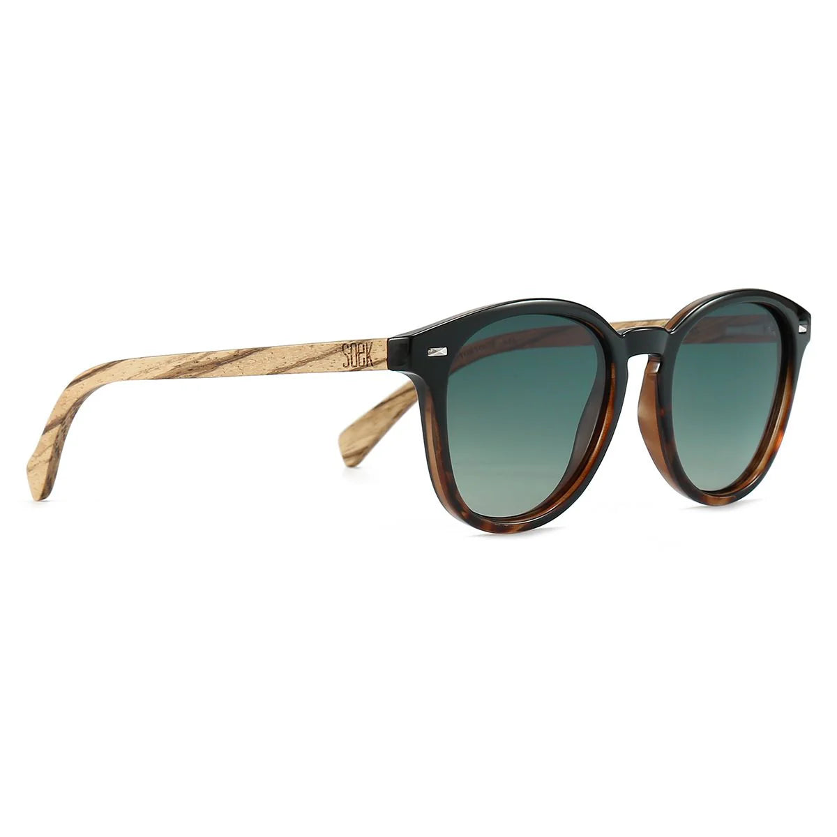 SOEK TAINE BLACK TORTOISE SUNGLASSES