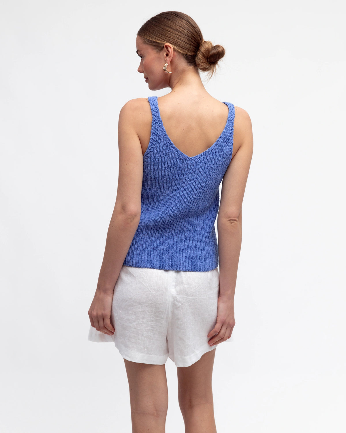 Boucle Blue Tank