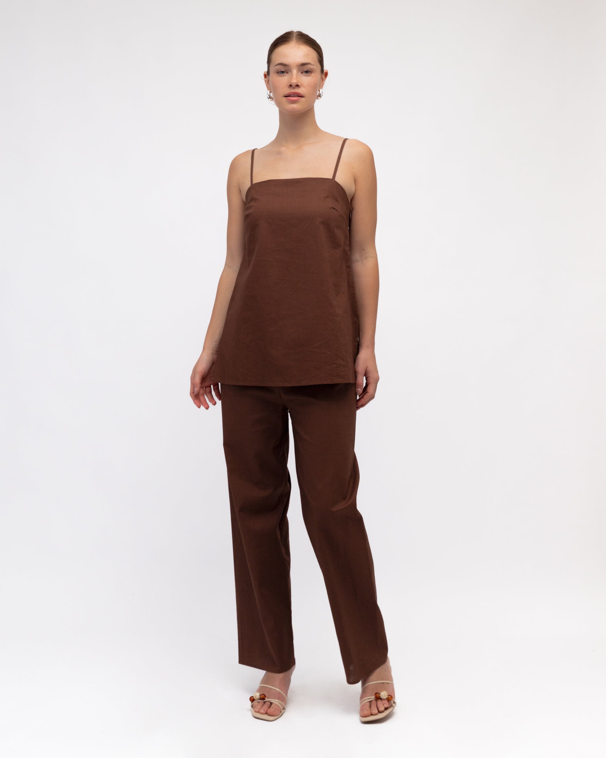 The Kalani Pant Chocolate