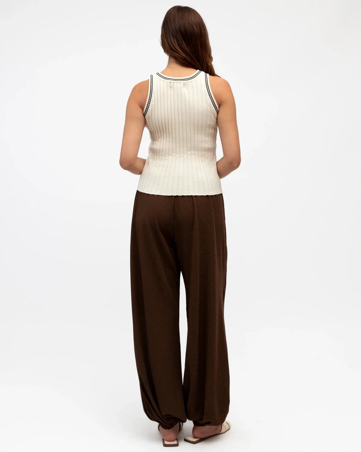Oasis Balloon Pant Chocolate
