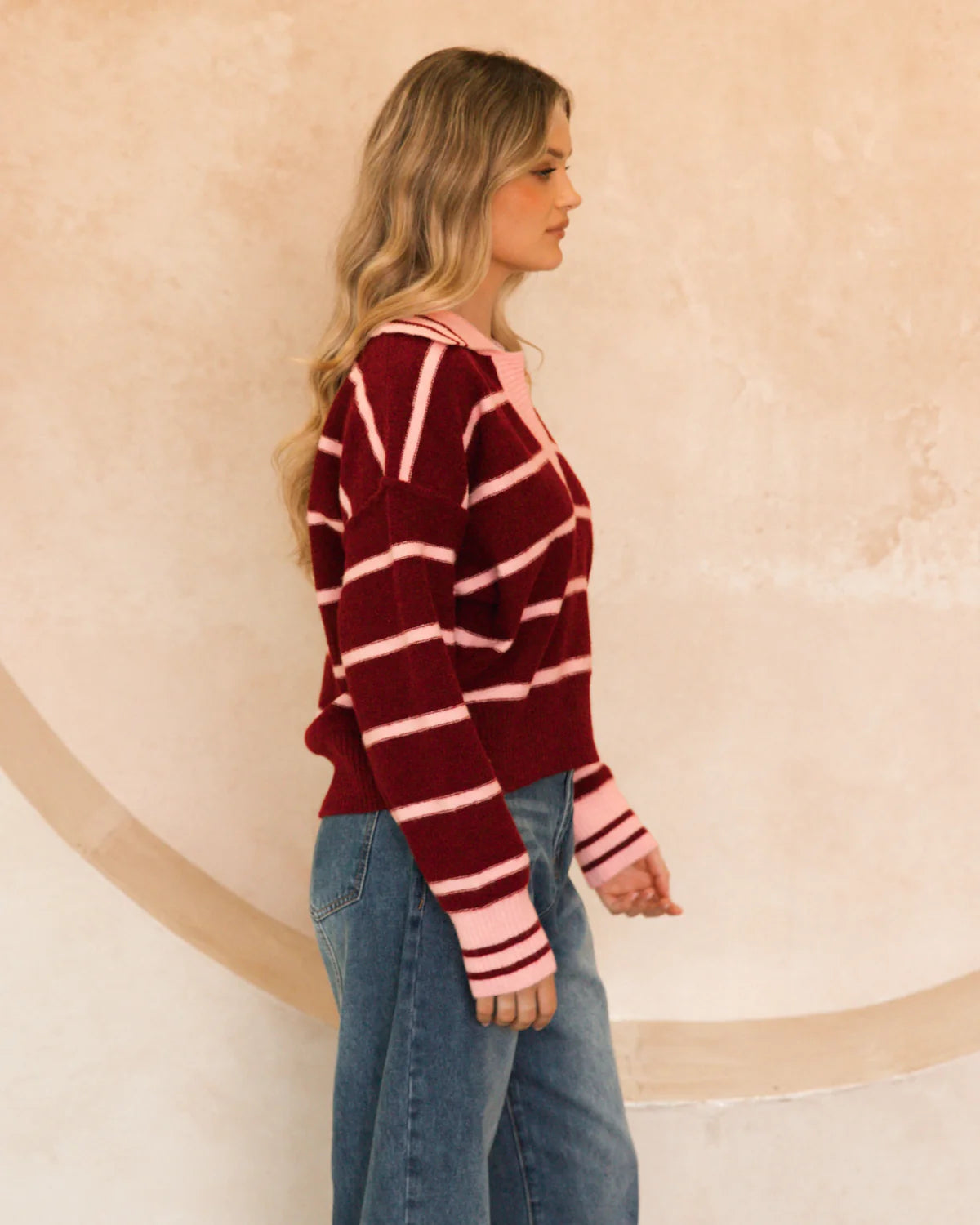 Nautical Breeze Knit Top