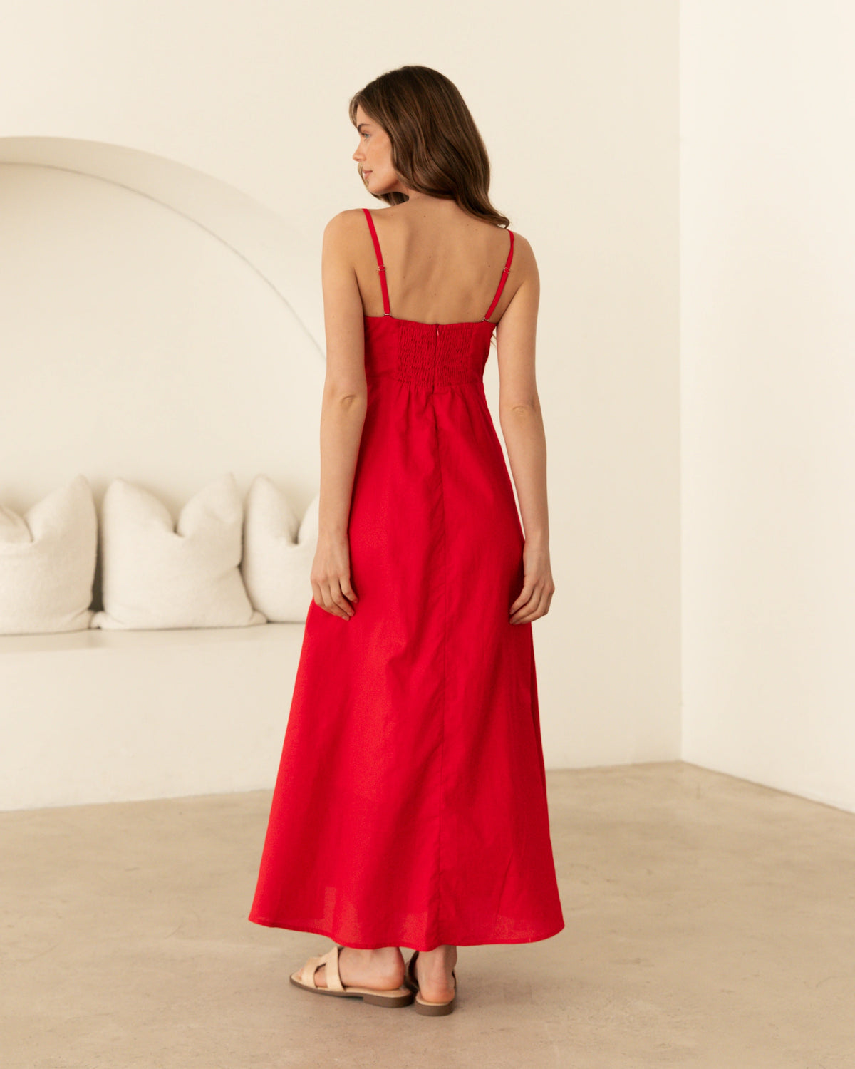 Josephine Maxi Dress Red