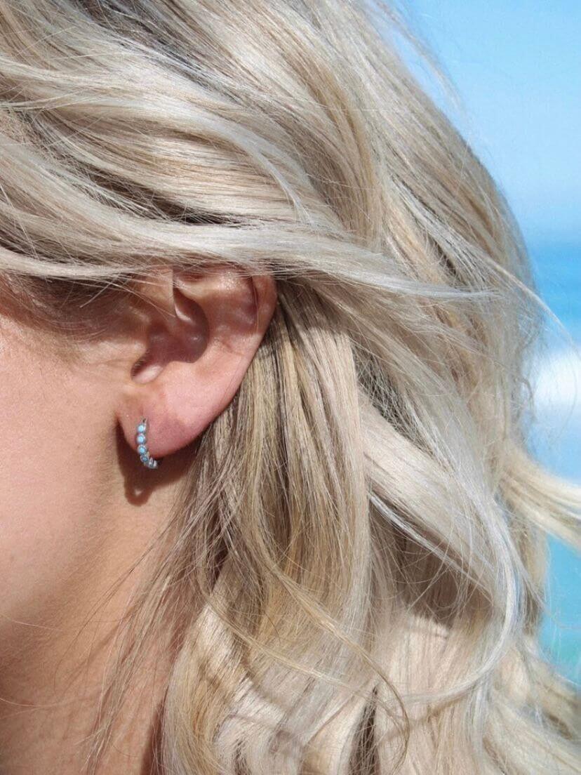 Waikiki Hoops in 18k Gold Vermeil