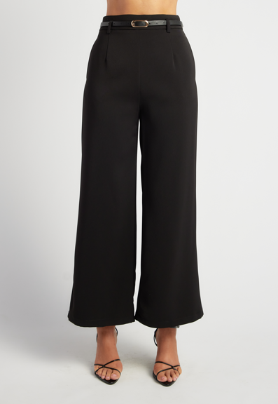 Gracie Straight Leg Pants with Belt