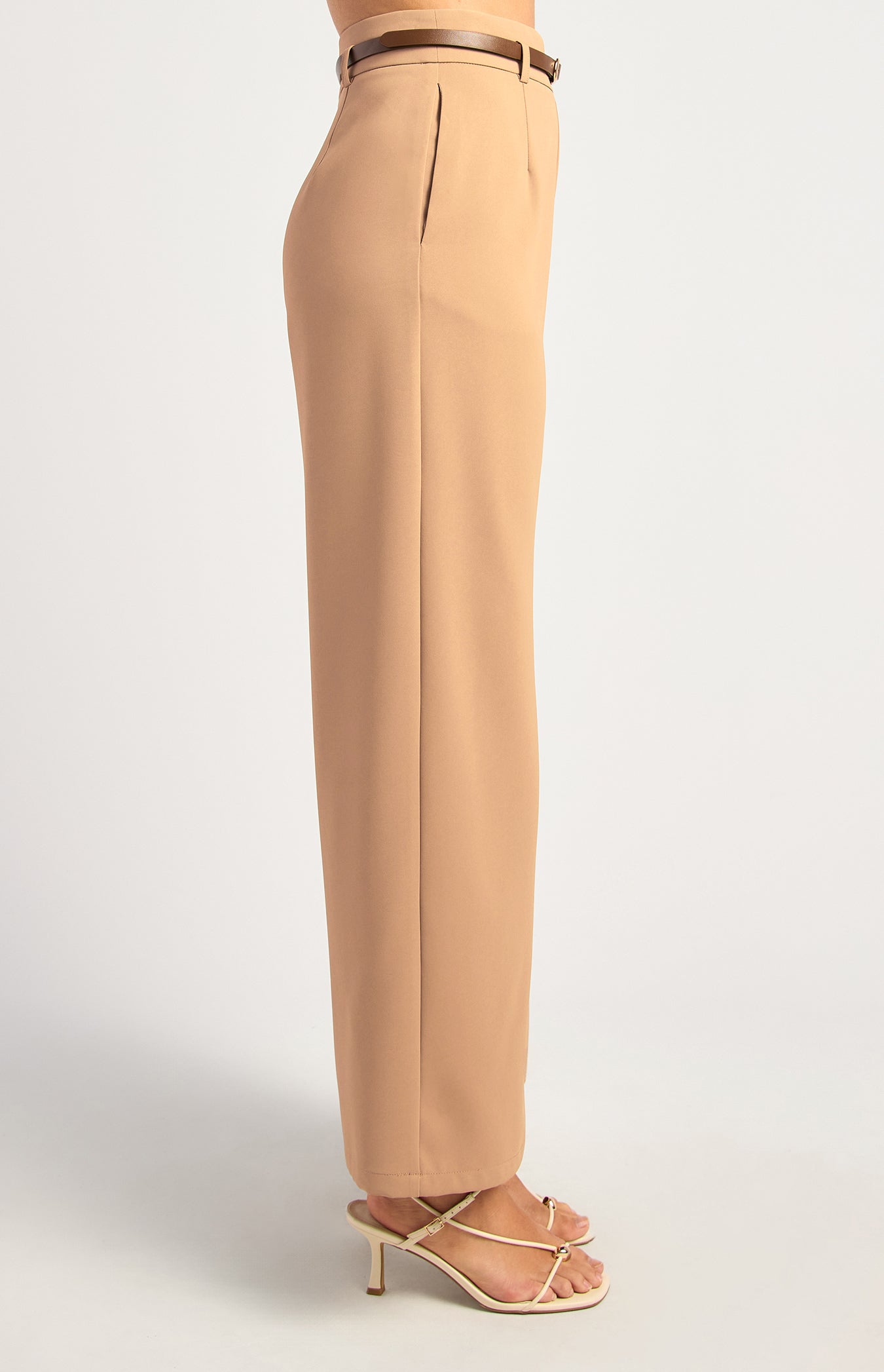 Tiffany Straight Leg Pant Mocha