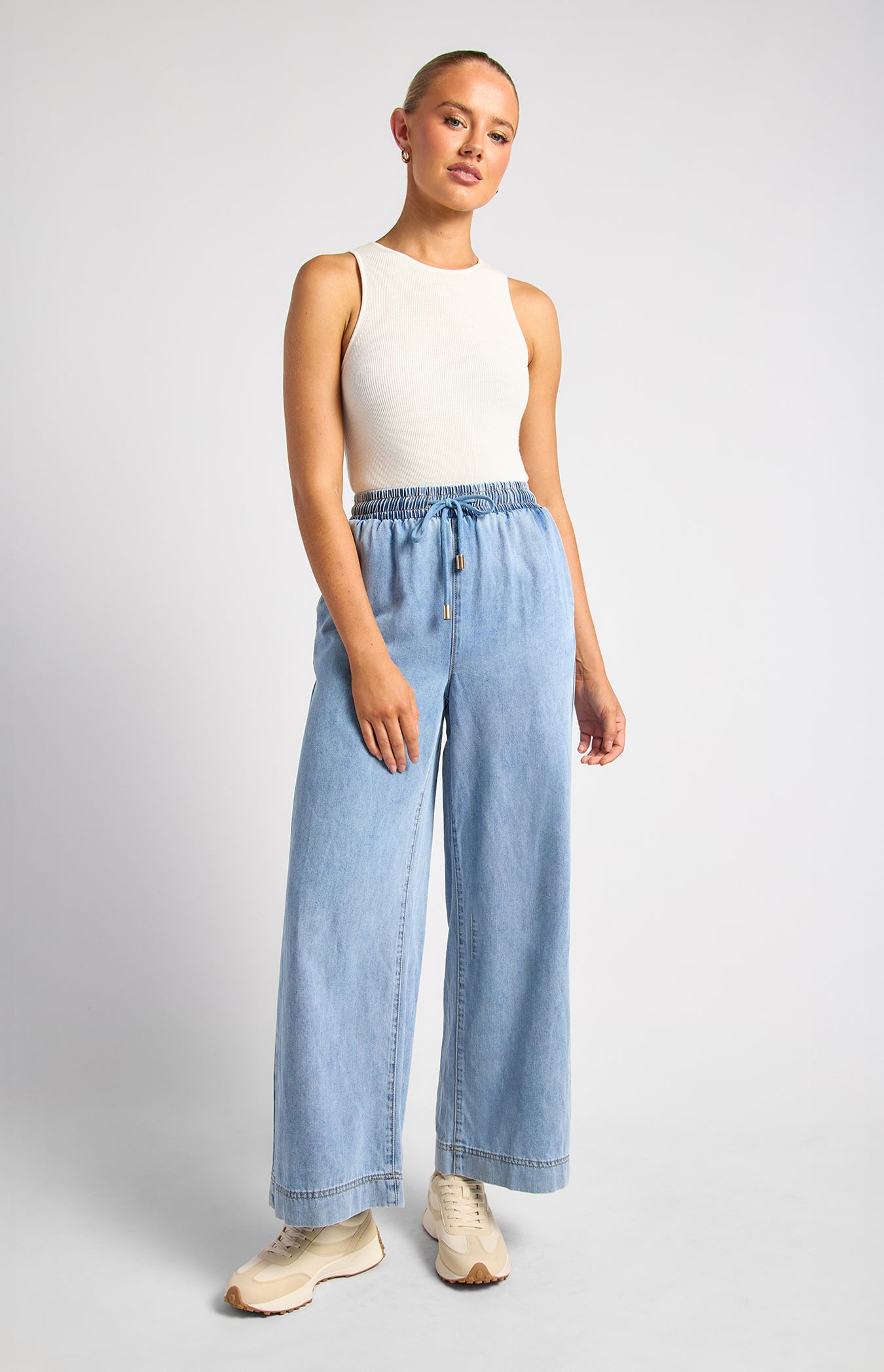Stephanie Pant Light Denim