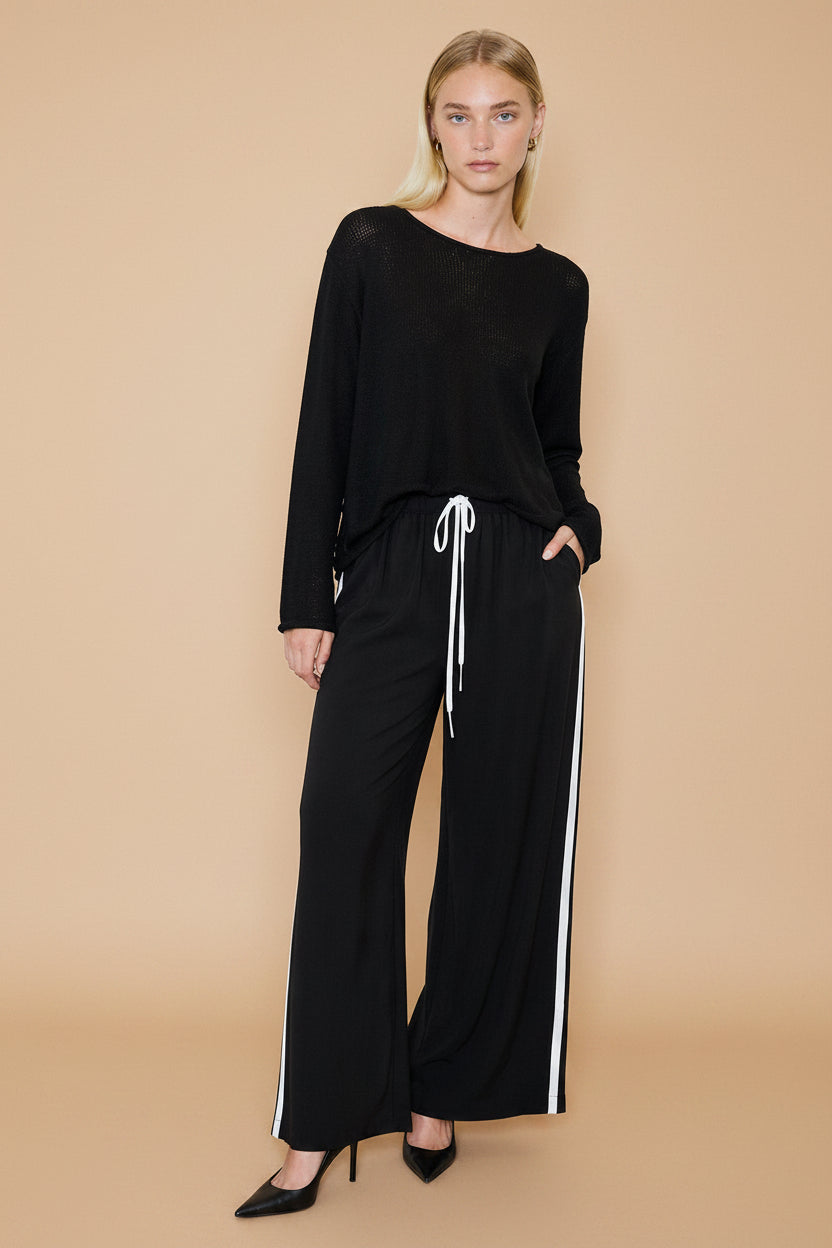 Spring Knit Long Sleeve Top