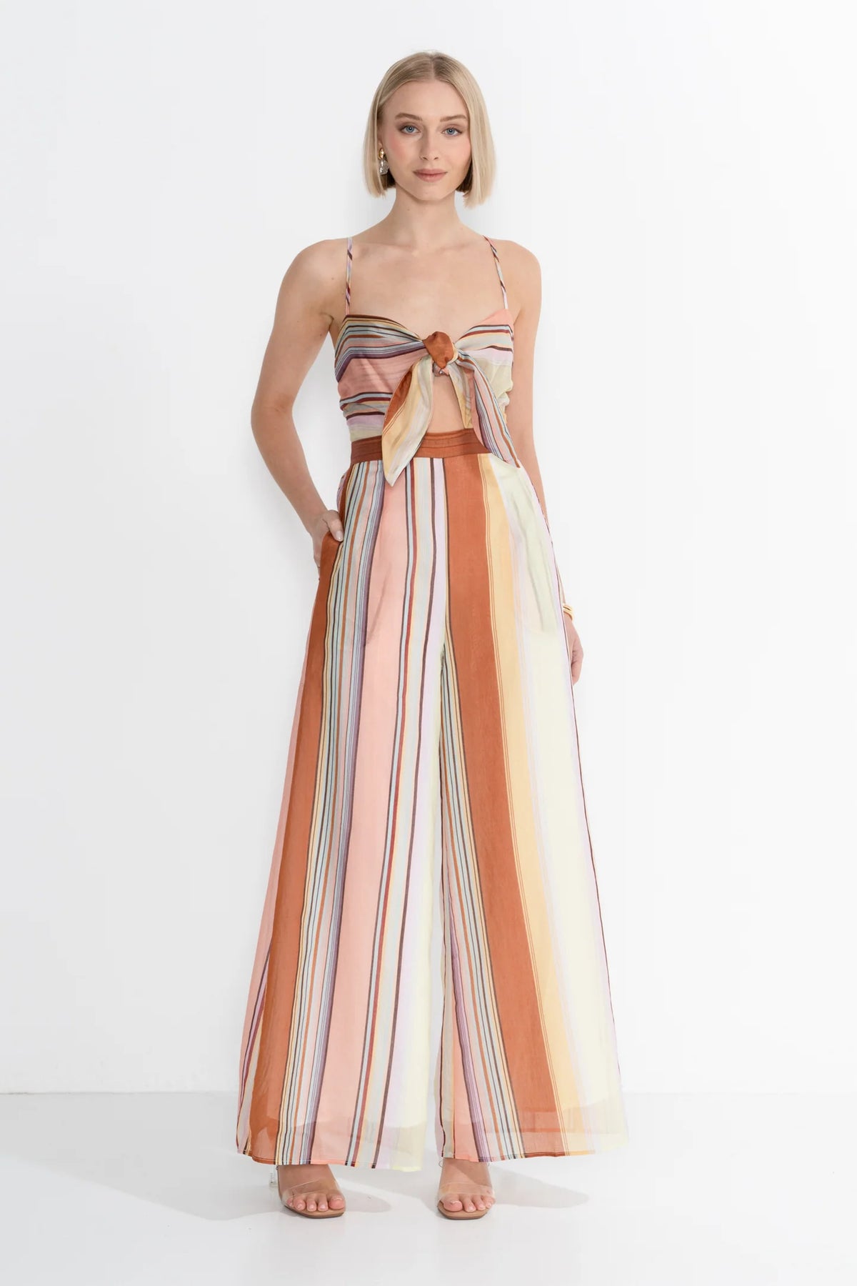 Sorbet Stripe Jumpsuit