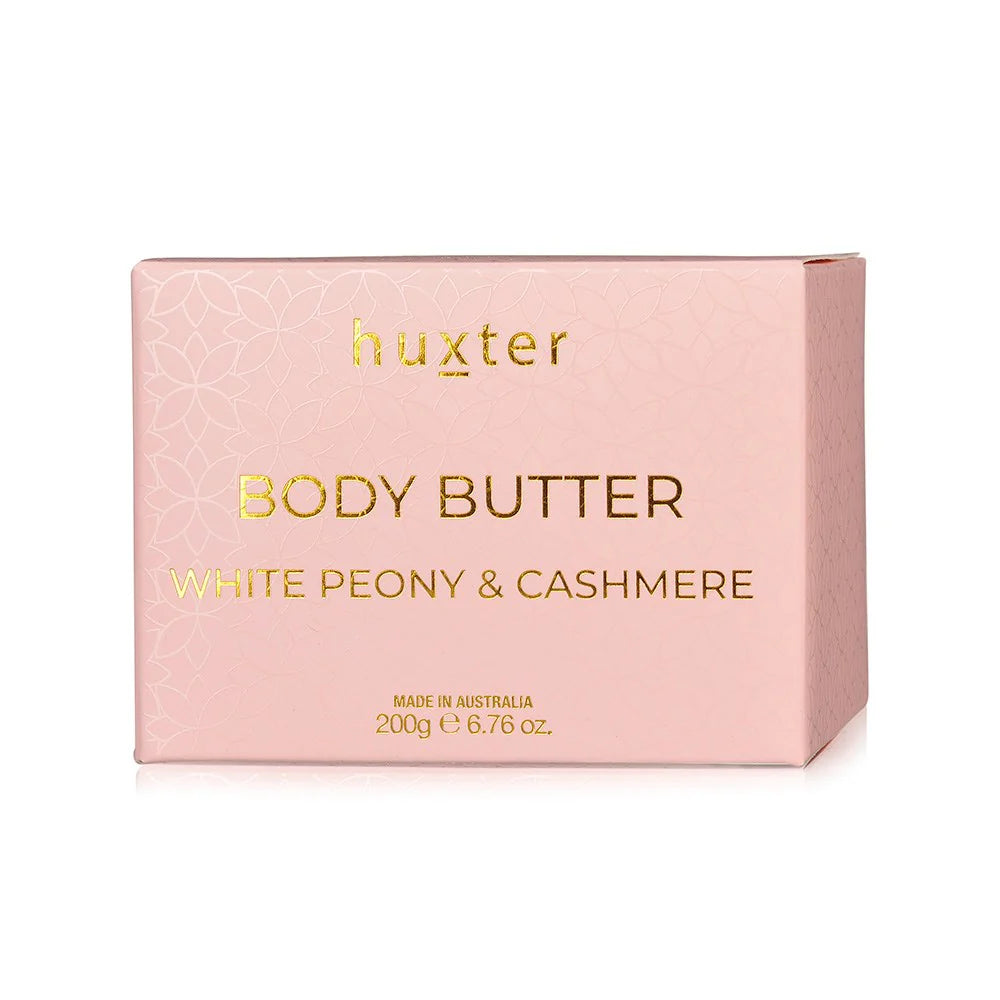 200gm Body Butter - White Peony & Cashmere (Pink)