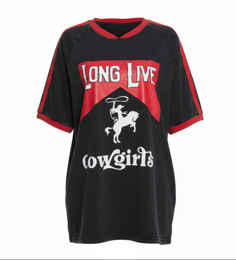 Long Live Cowgirls Tee By Frankie