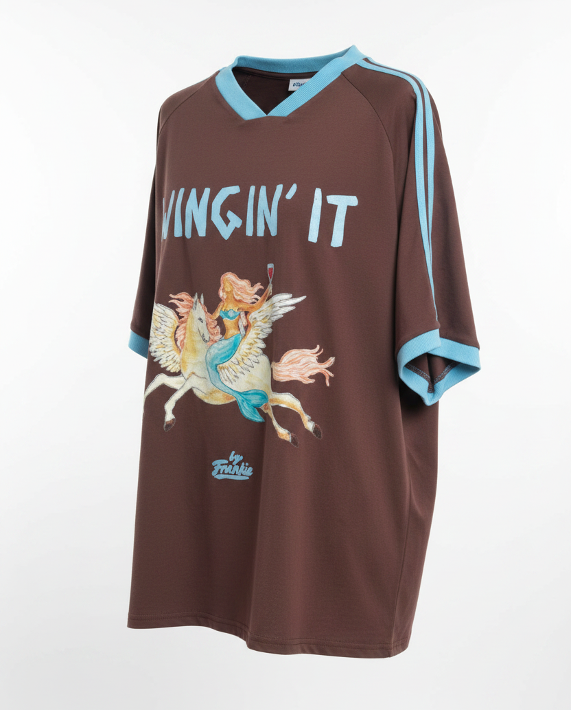 Wingin' It Tee By Frankie Chocolate