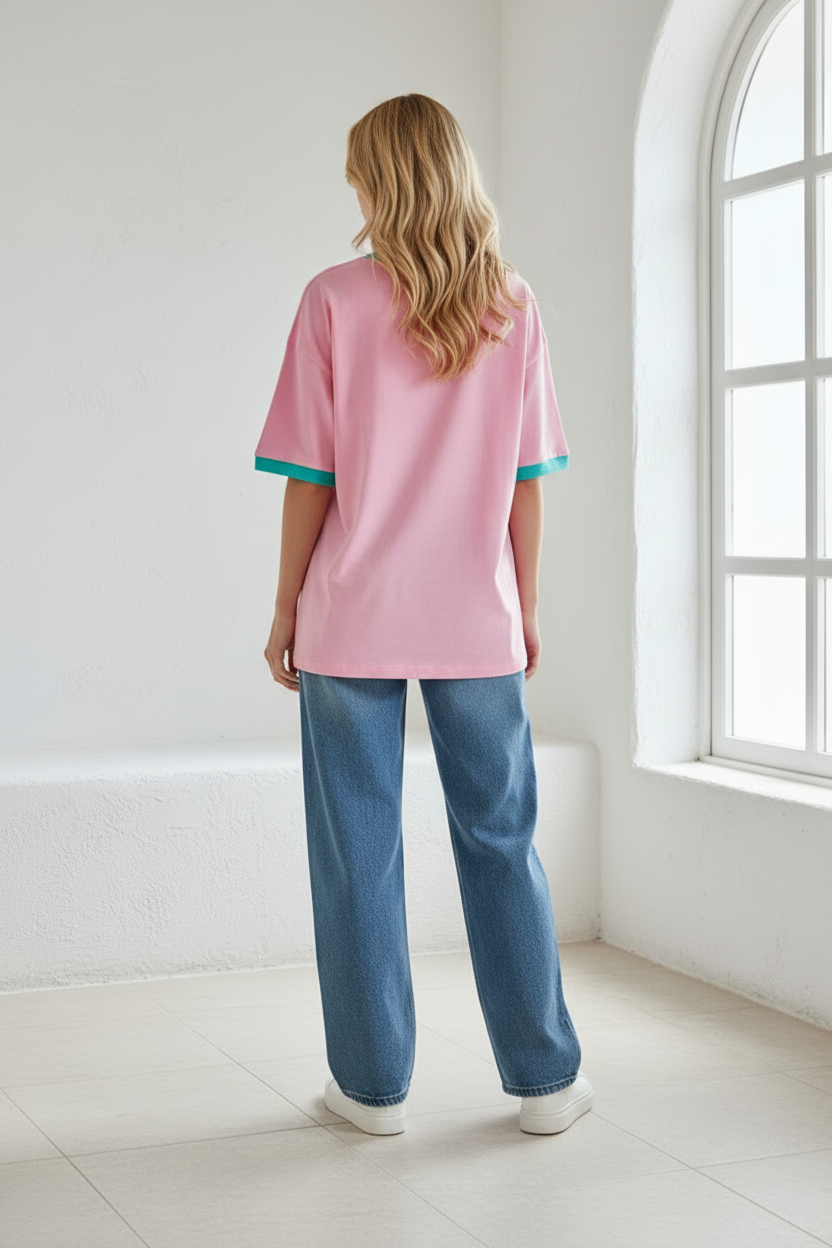 Mermaid Vino Club Tee Chocolate