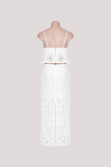 Cindy Lace 2 Piece Skirt Set