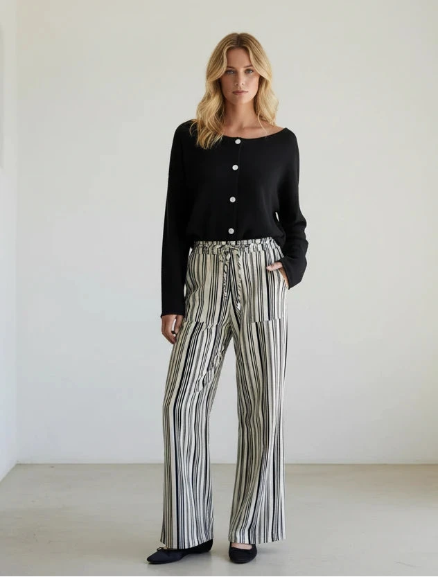 Suzi Striped Little Lies Pant