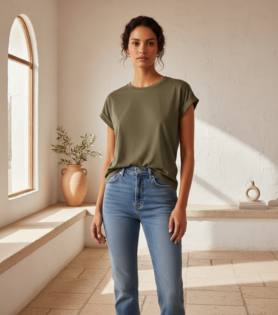 Rhodes Tee by Little Lies