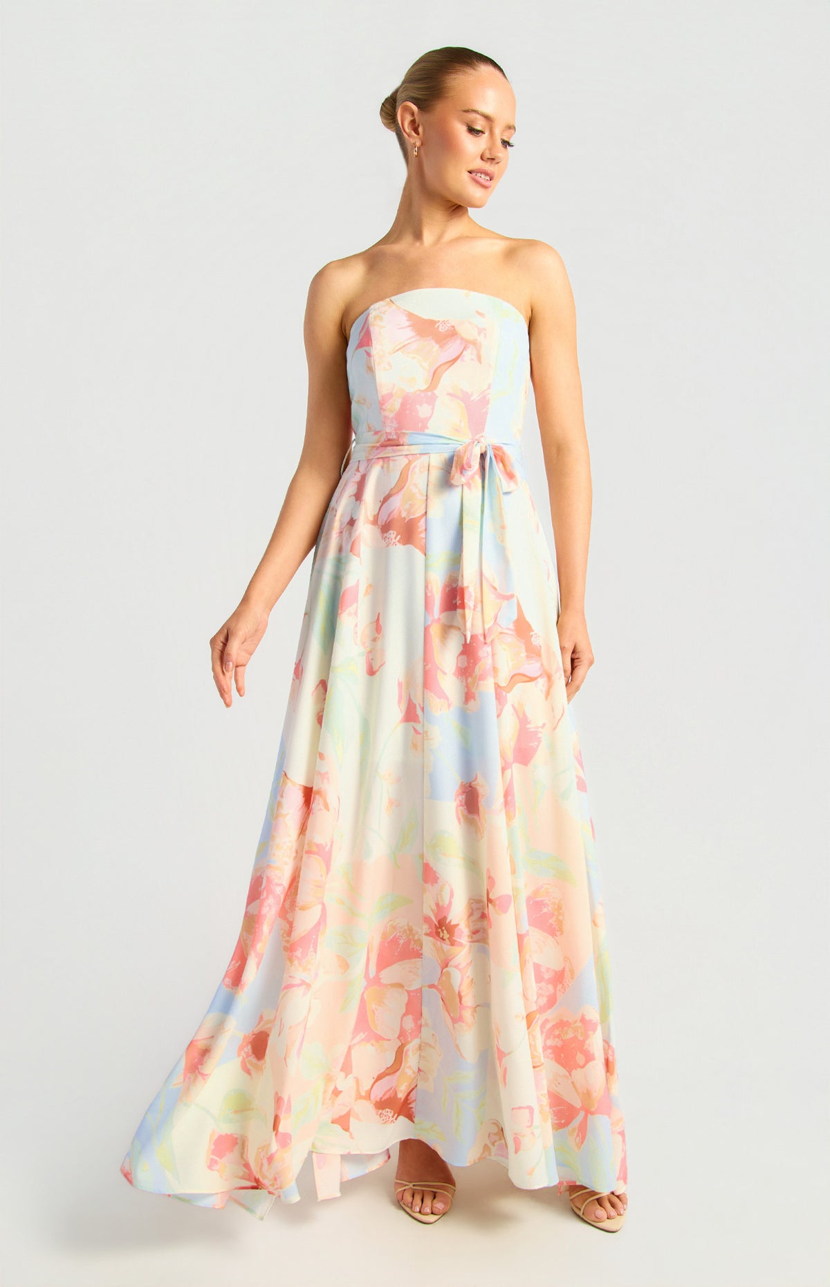 Summer Flowers Maxi Dress