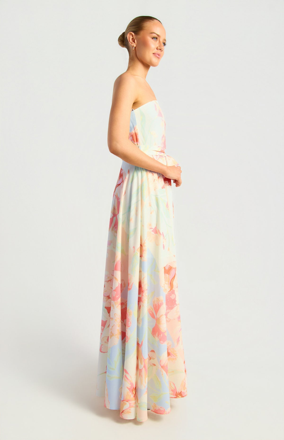 Summer Flowers Maxi Dress