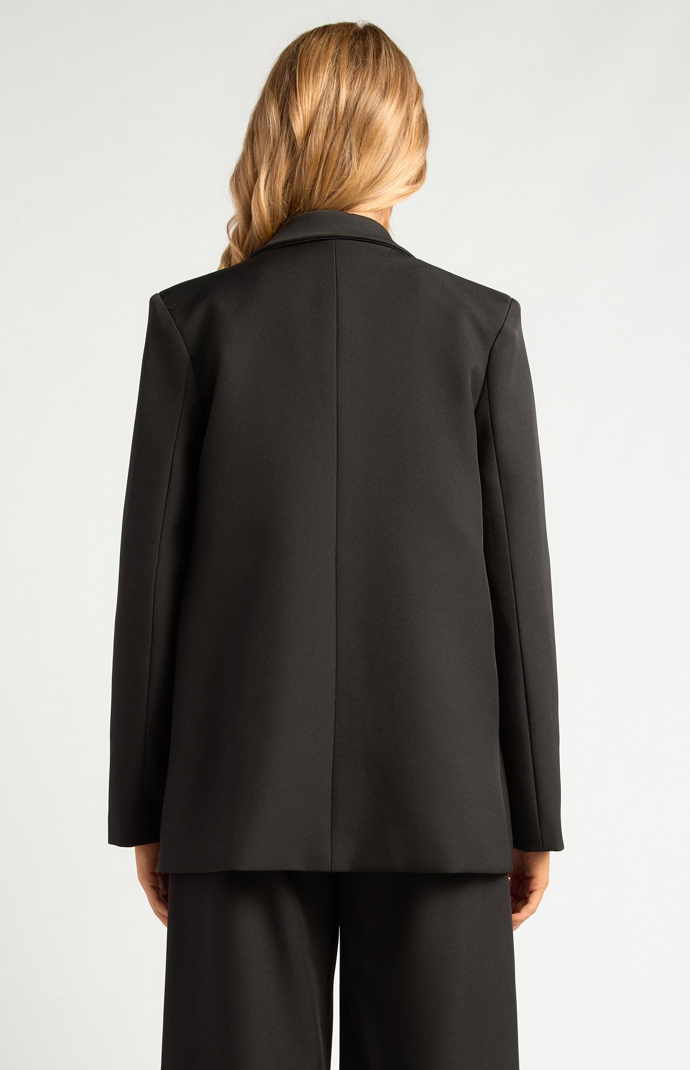 Jacqui Oversized Blazer Black