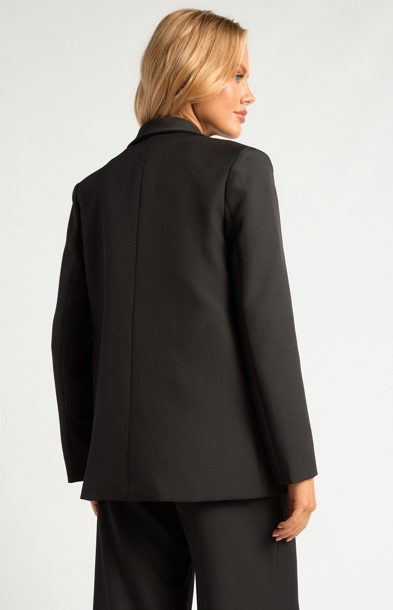 Jacqui Oversized Blazer Black