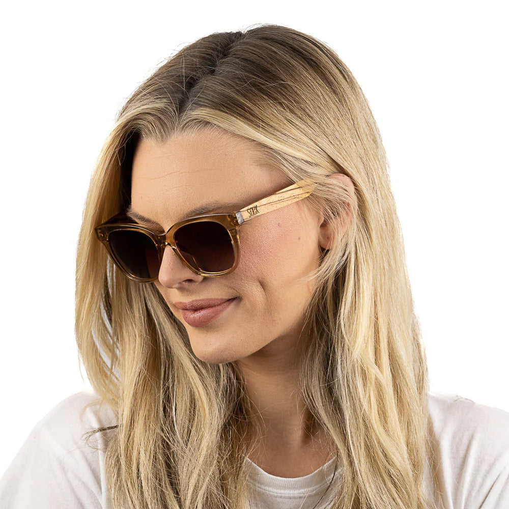 SOEK LILA GRACE CHAMPAGNE SUNGLASSES