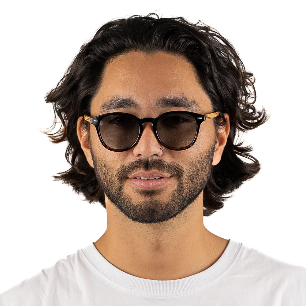 SOEK TAINE BLACK TORTOISE SUNGLASSES