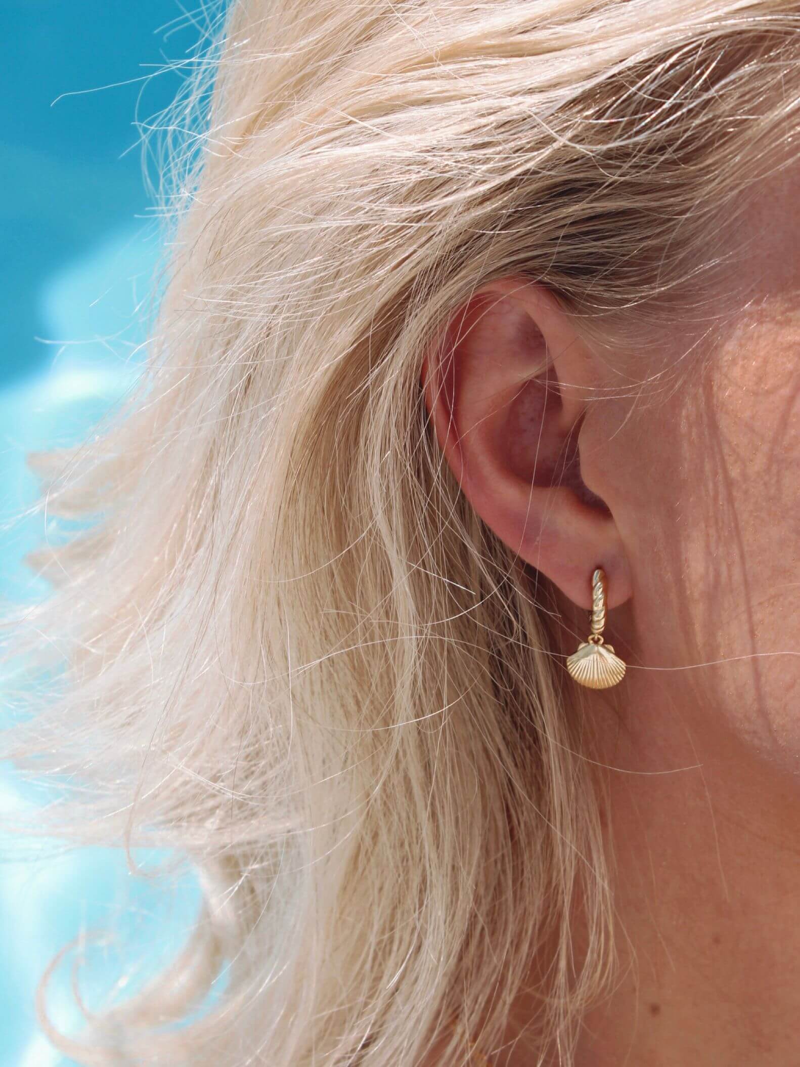 Lahana Hoops in 18k Gold Vermeil
