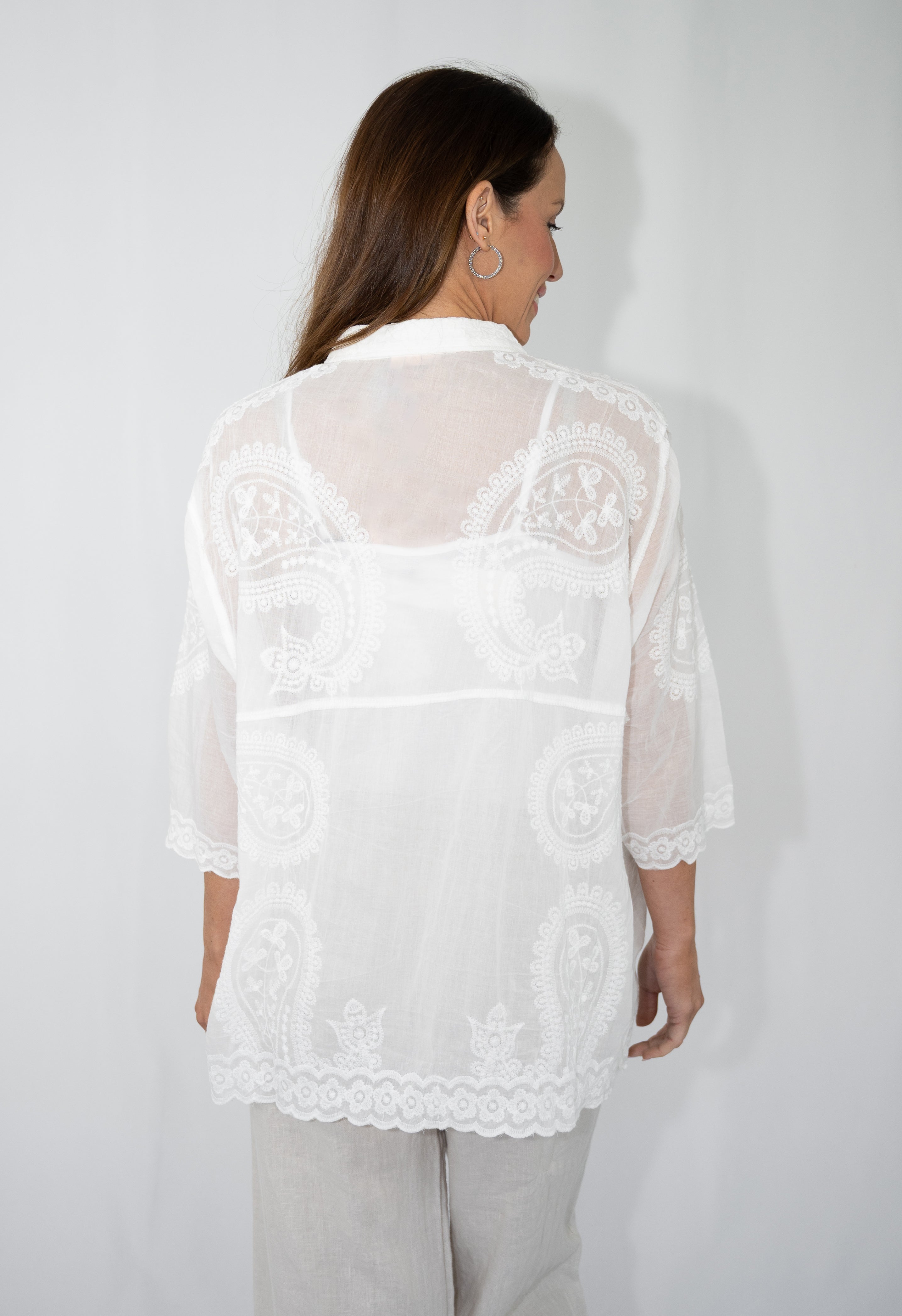 Cotton Paisley Shirt