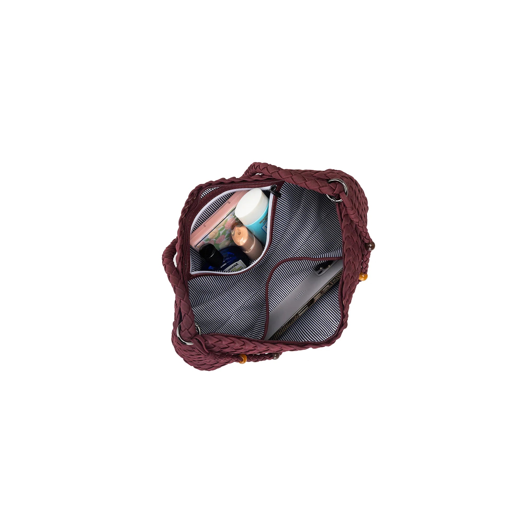 Nolita 2 Piece Handbag Burgundy