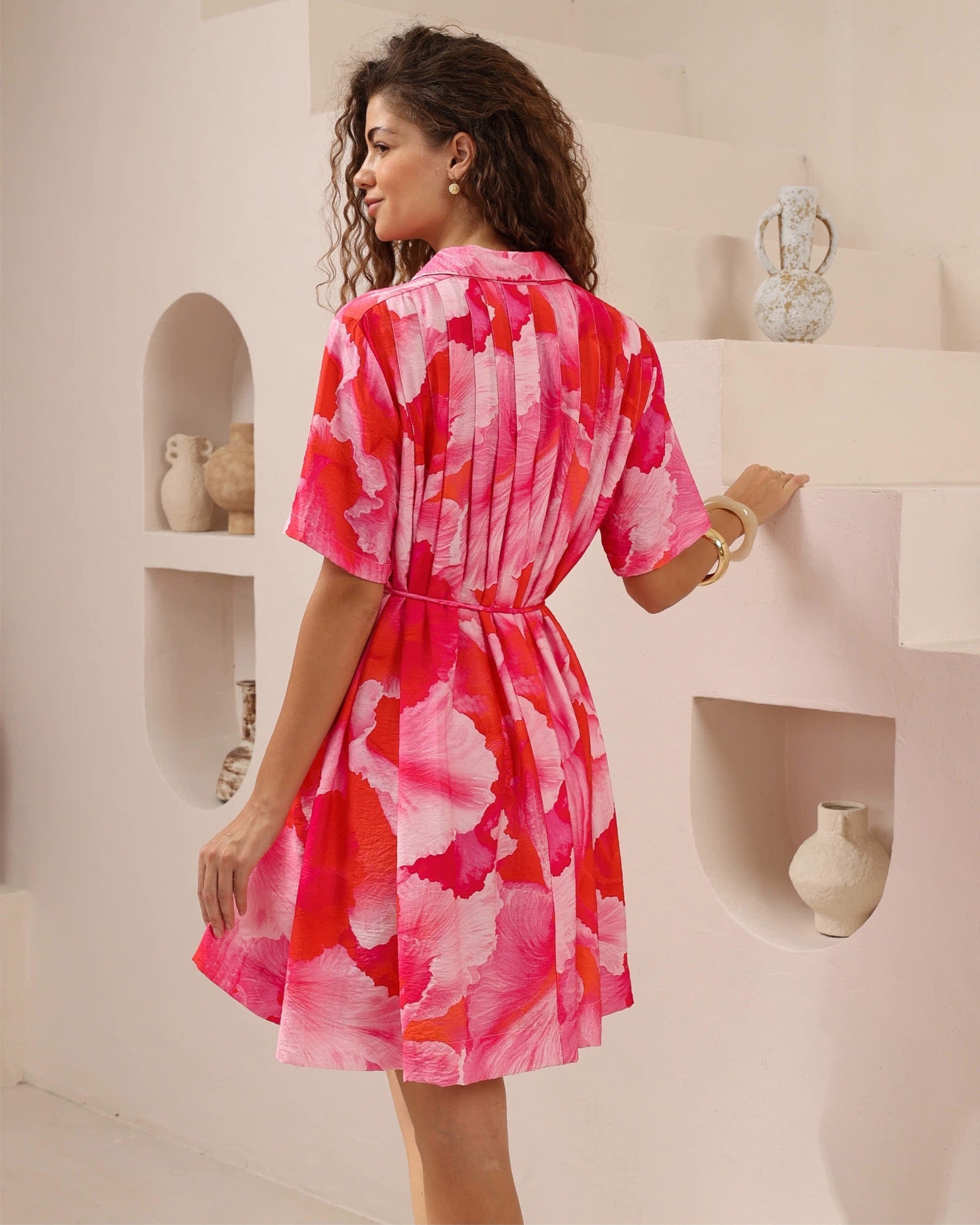 Aubrie Rose Short Dress