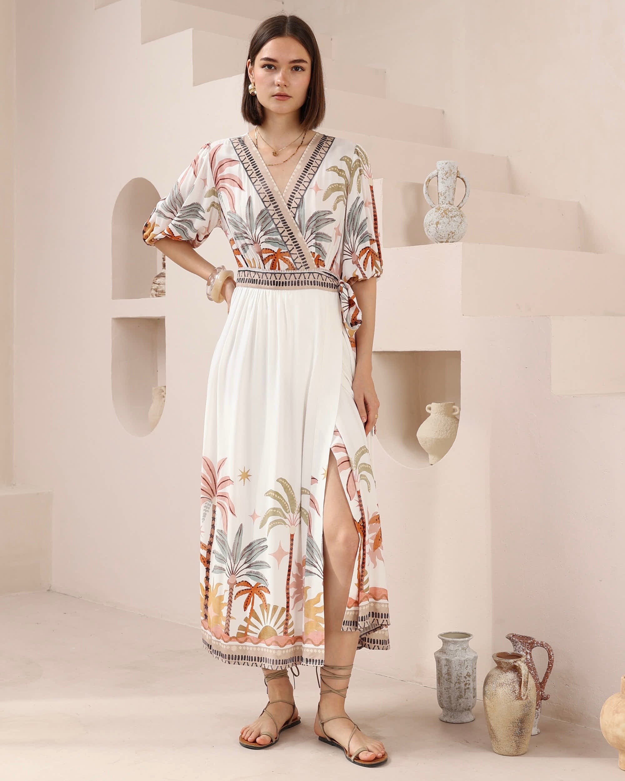 Palm Beach Wrap Dress
