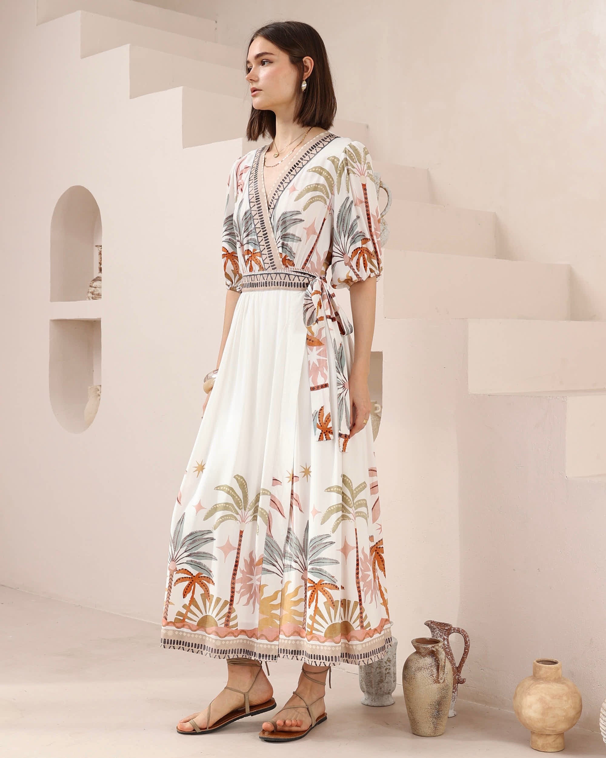 Palm Beach Wrap Dress