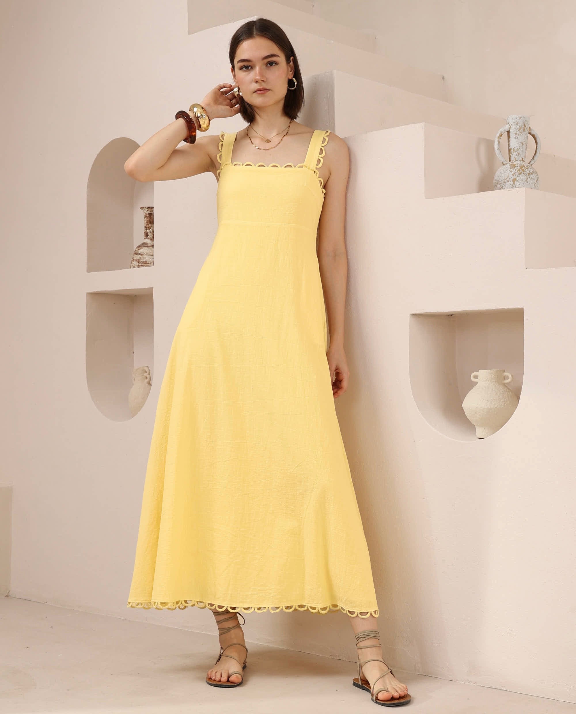 Sharri Maxi Dress Butter