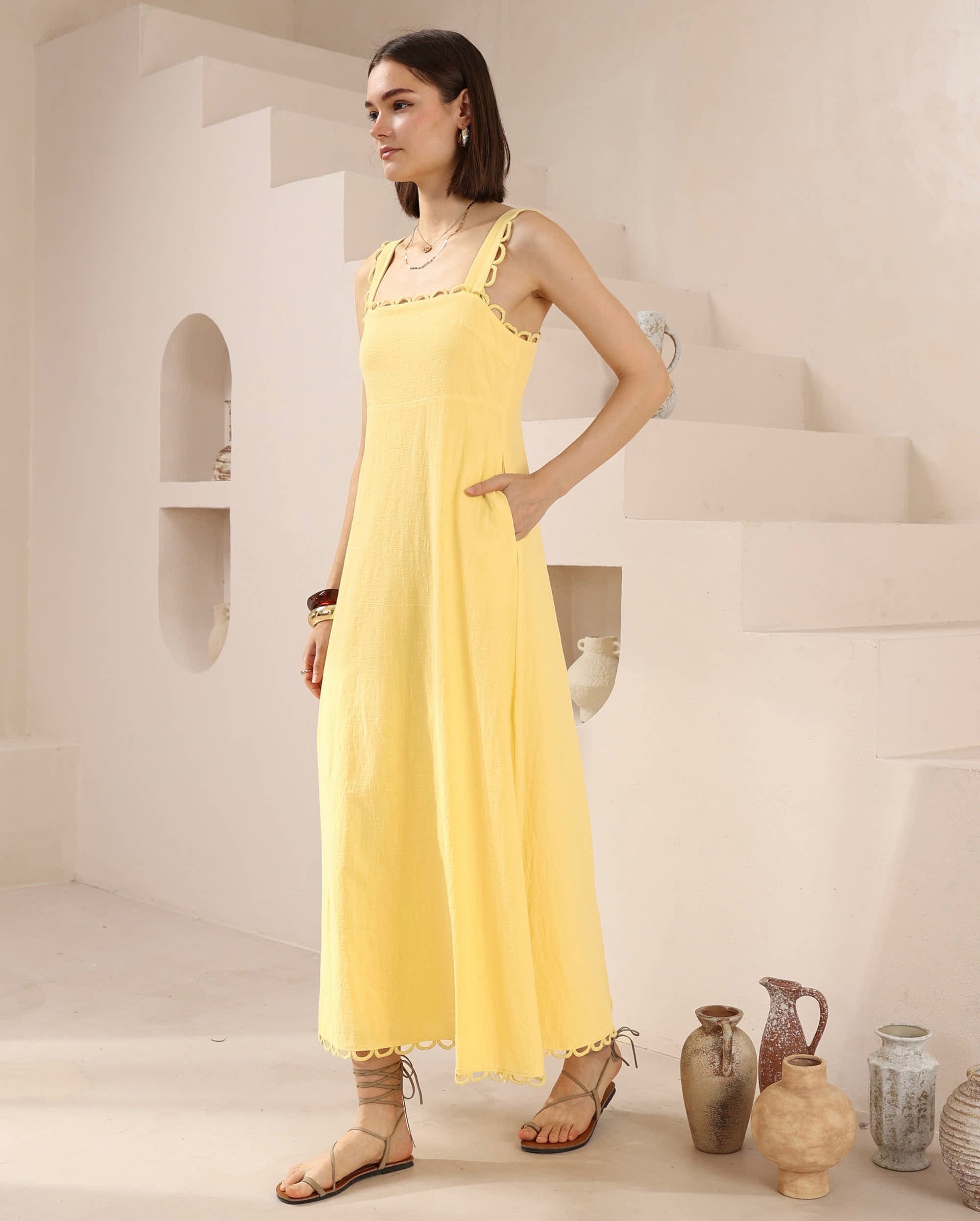 Sharri Maxi Dress Butter