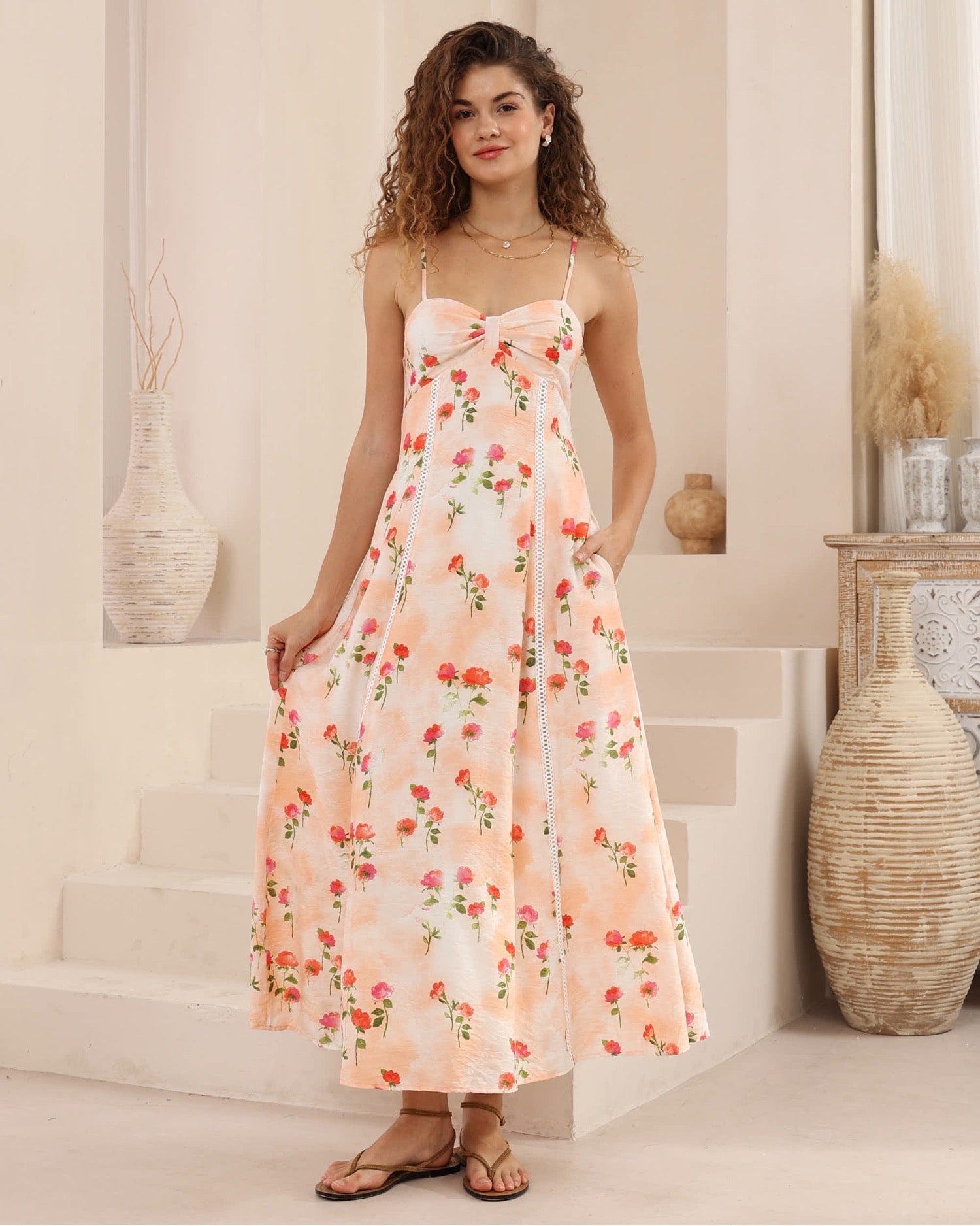 Camellia Midi Dress