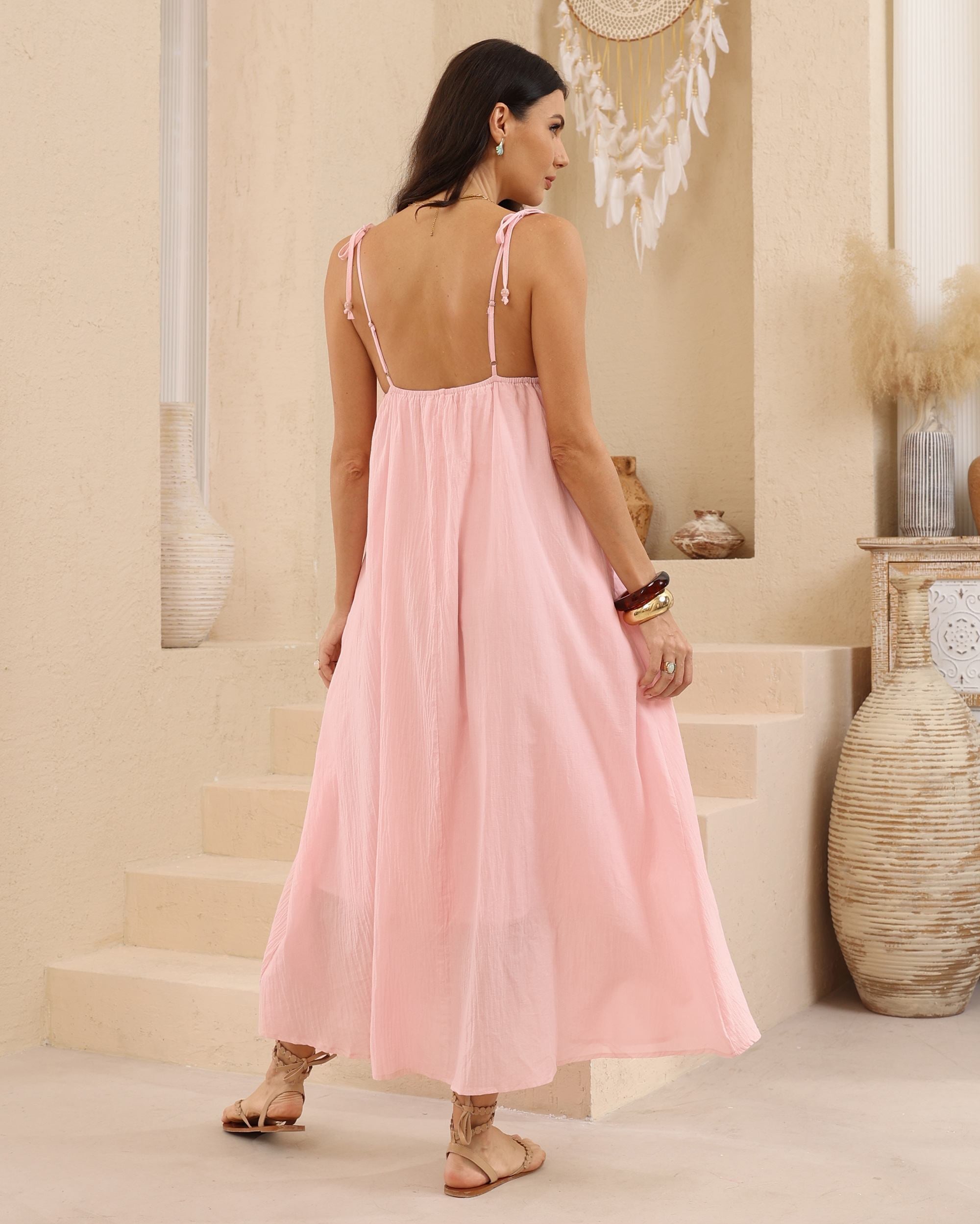 Celia Maxi Dress Pink