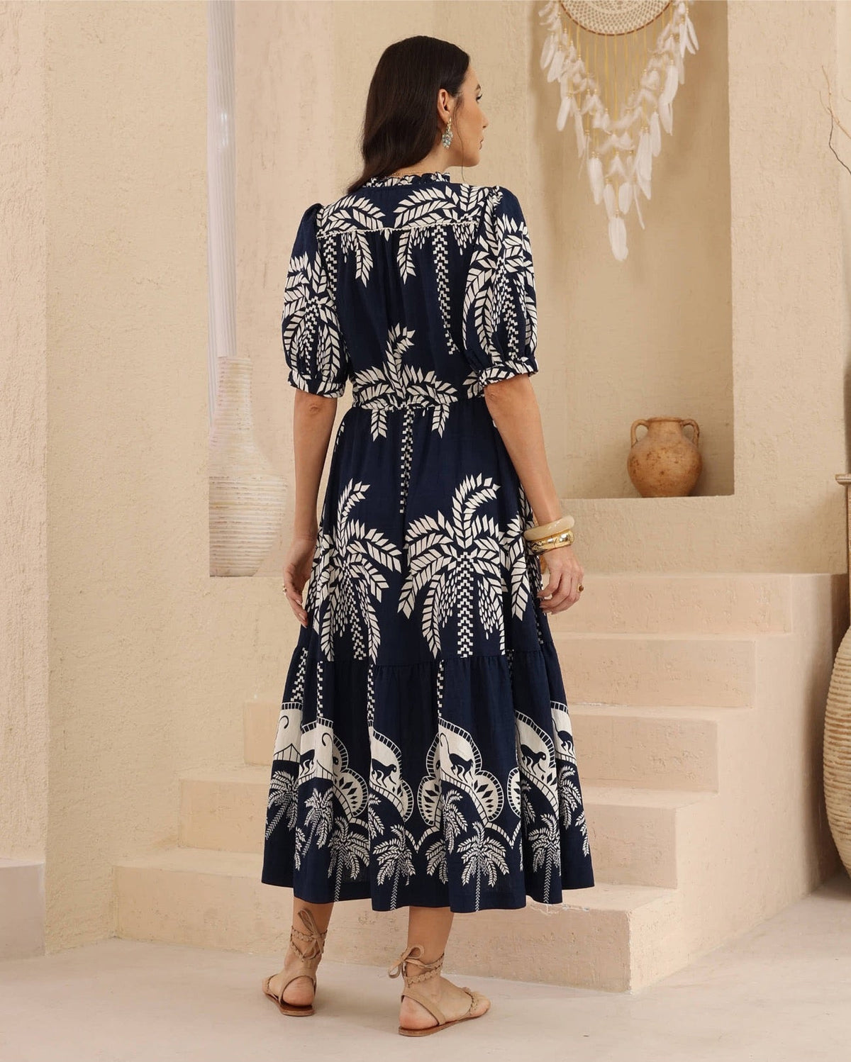 Midnight Safari Maxi Dress