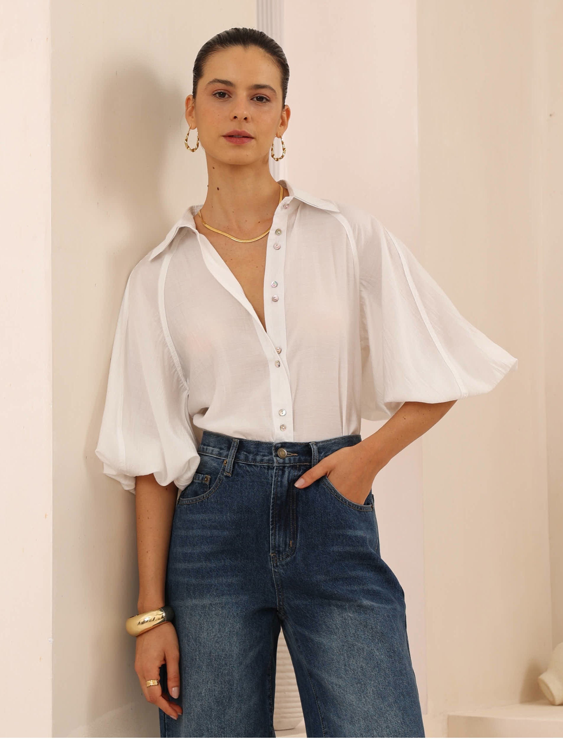 Dual Collared Shirt