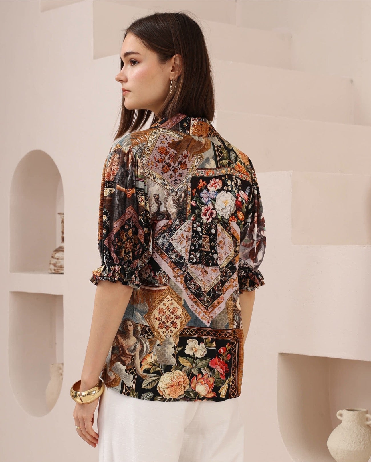 Angel Postcard Blouse