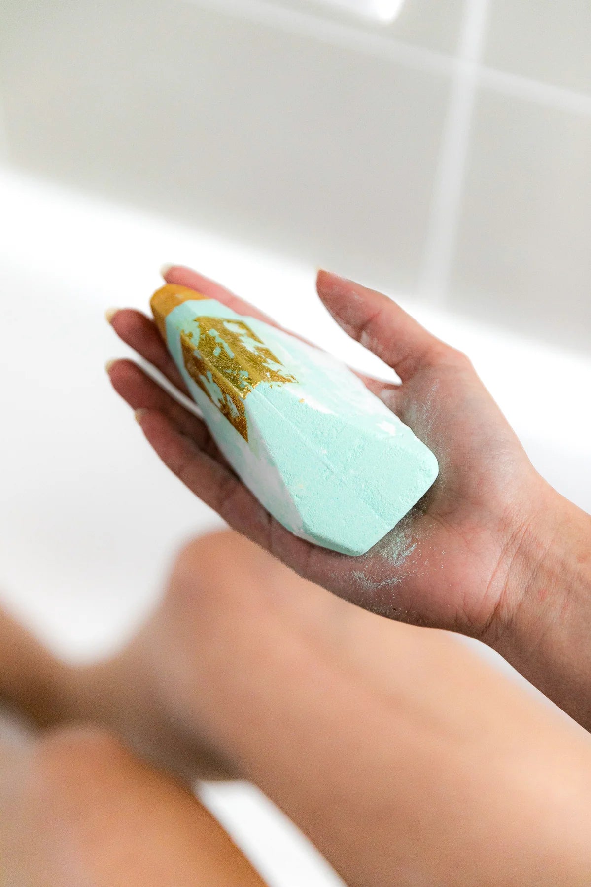 Aquamarine Bath Bomb Lemongrass
