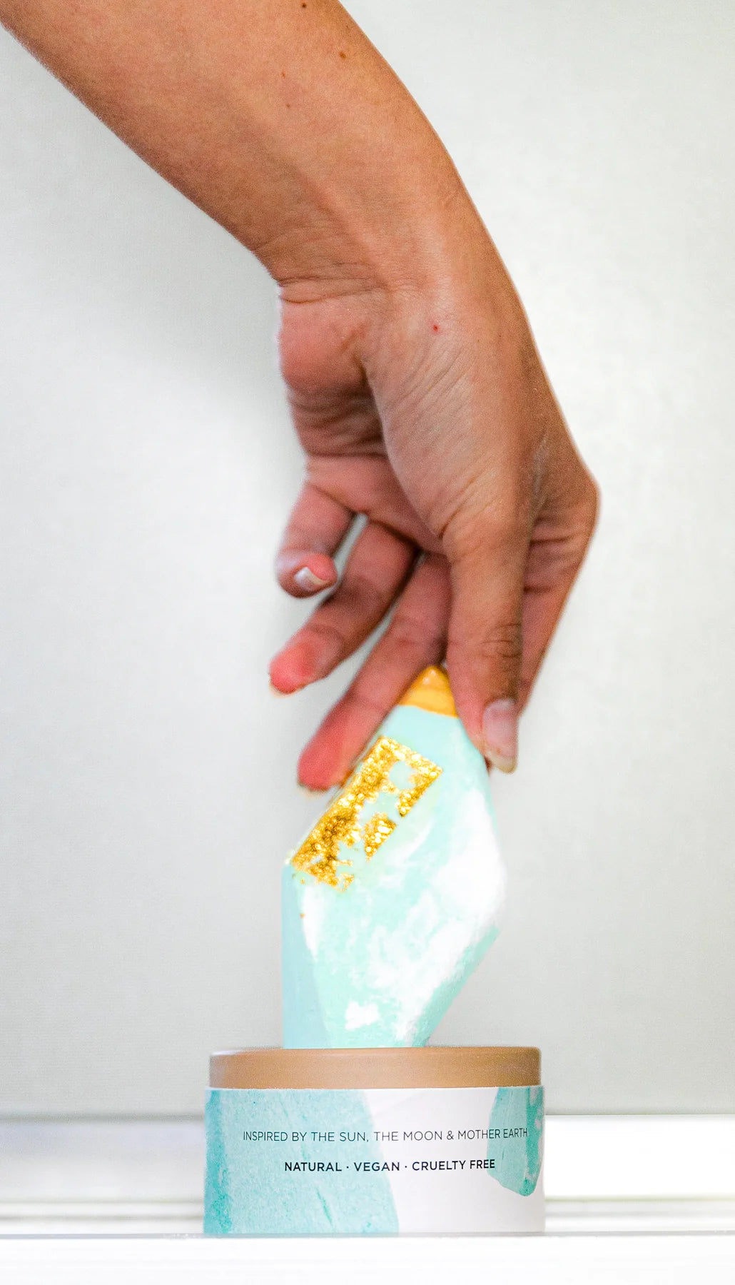 Aquamarine Bath Bomb Lemongrass