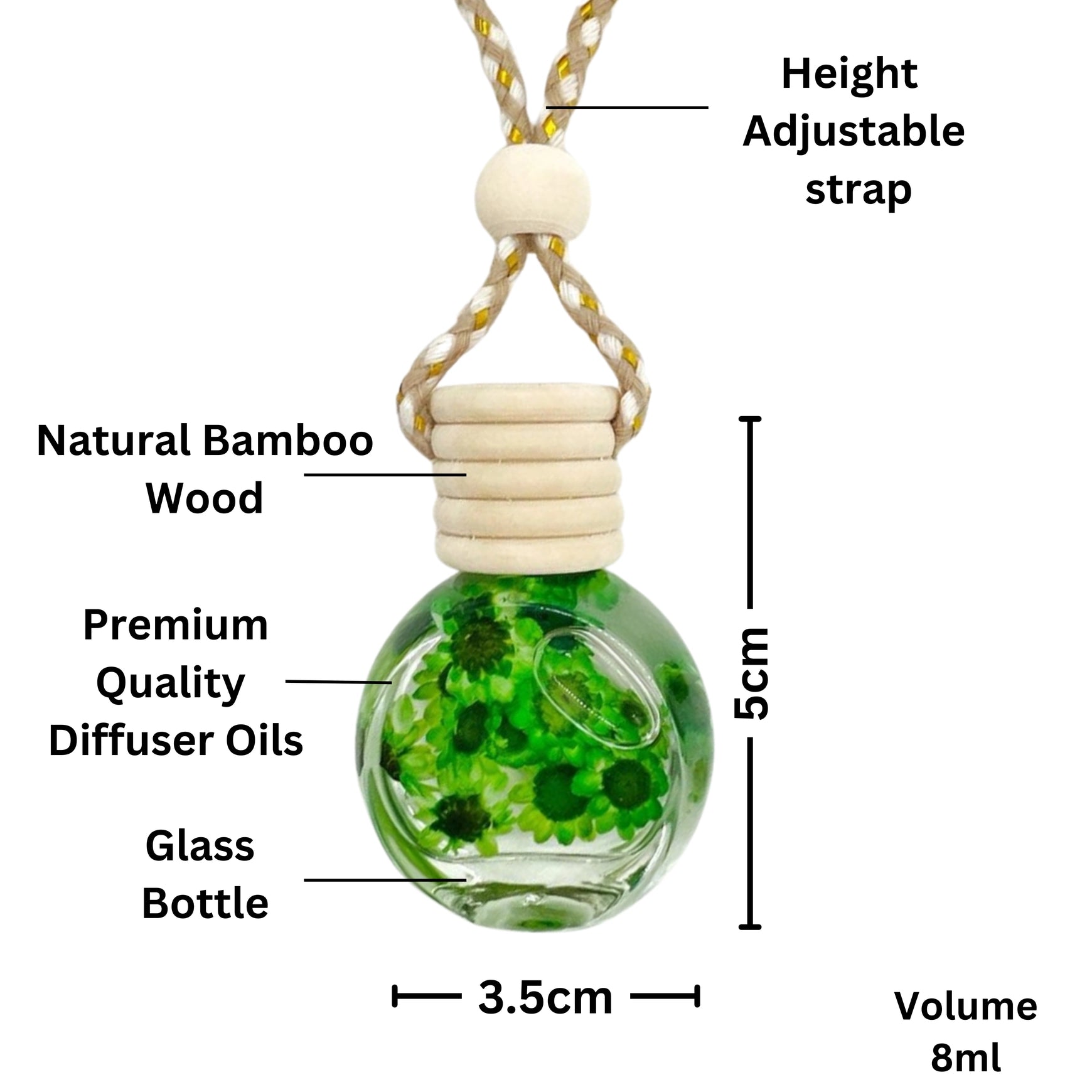 Amaree Floral Car Diffusers