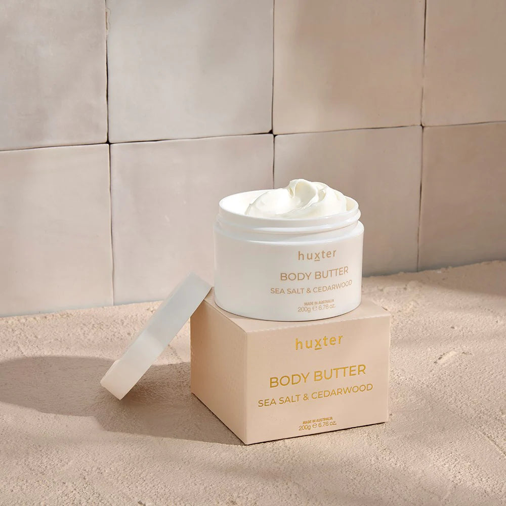 200gm Body Butter - Sea Salt & Cedarwood (Neutral)