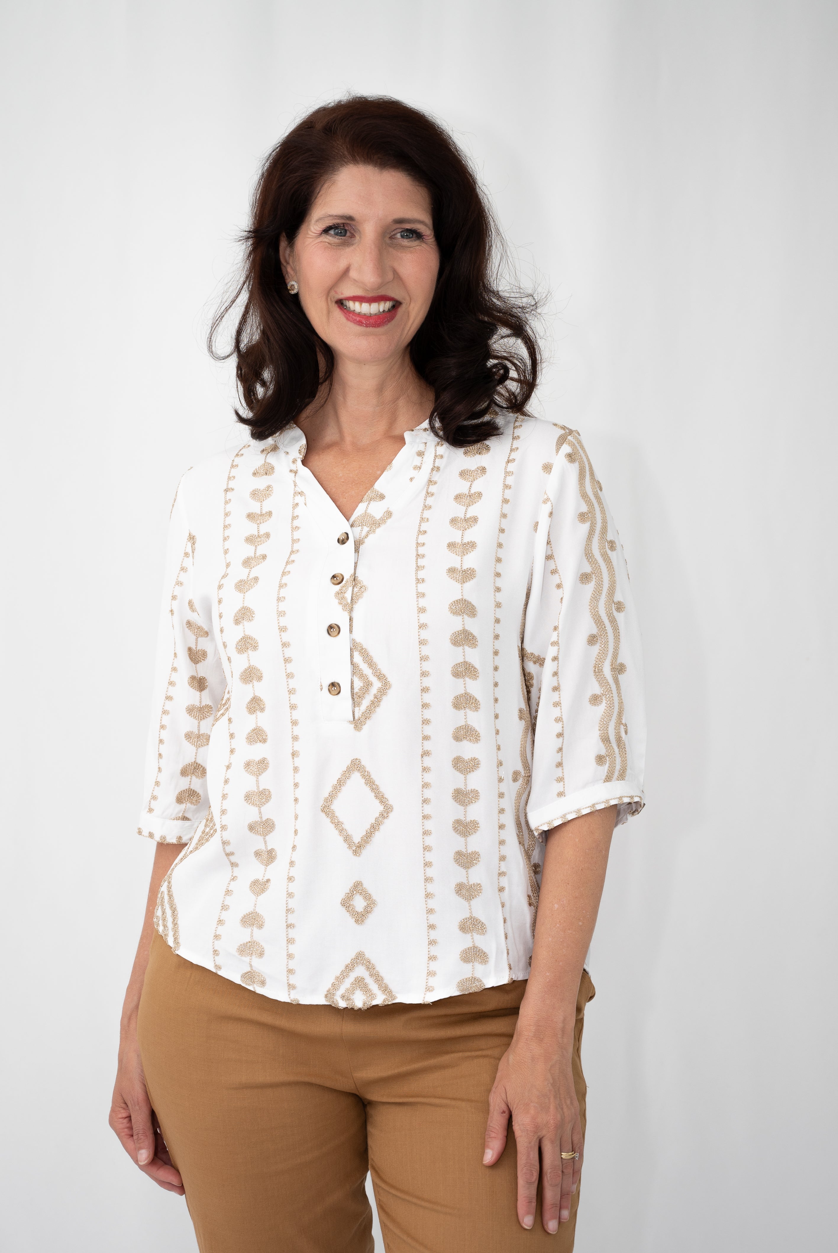 Janna Blouse White