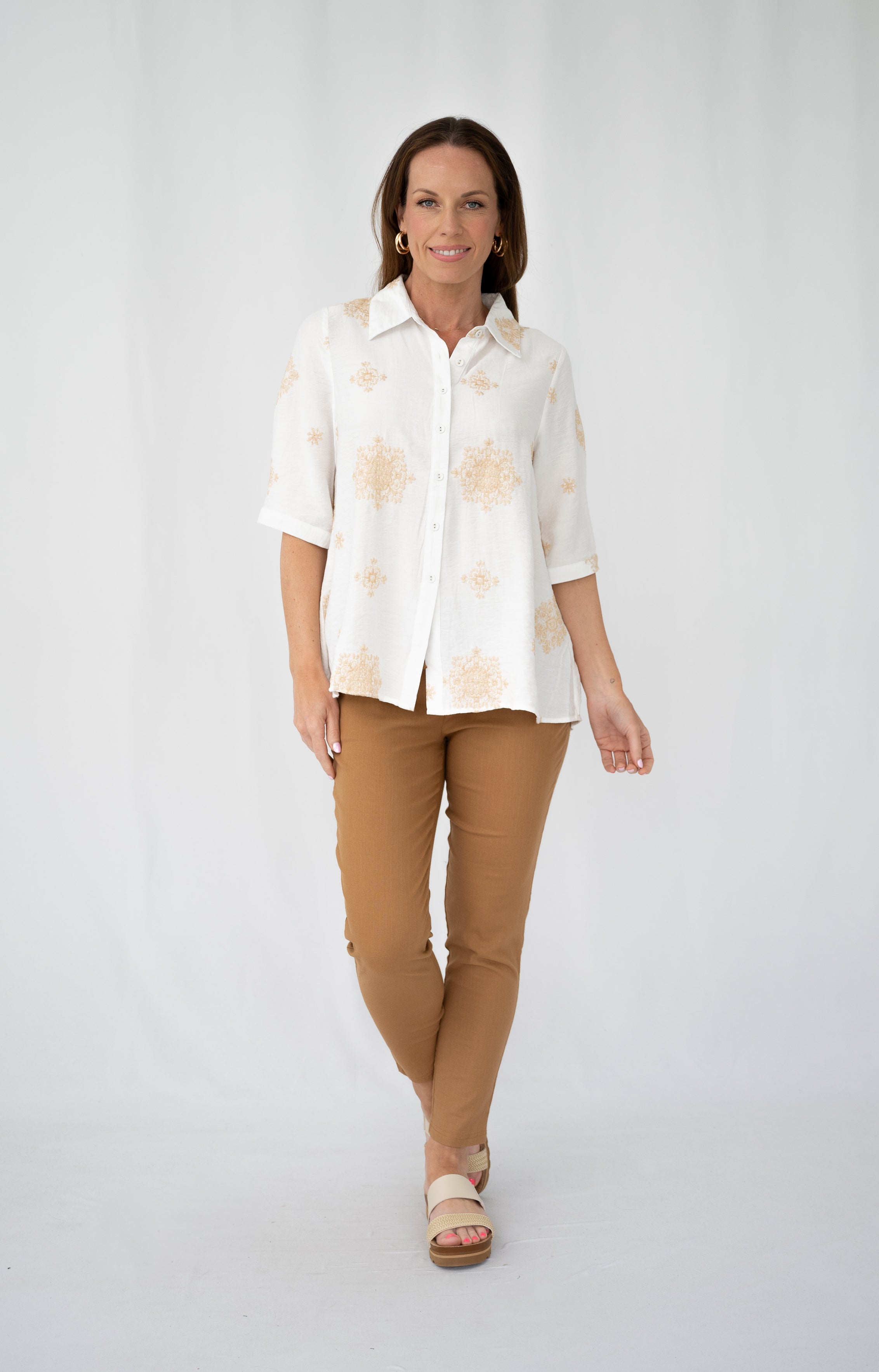 Sandy Bay Blouse White