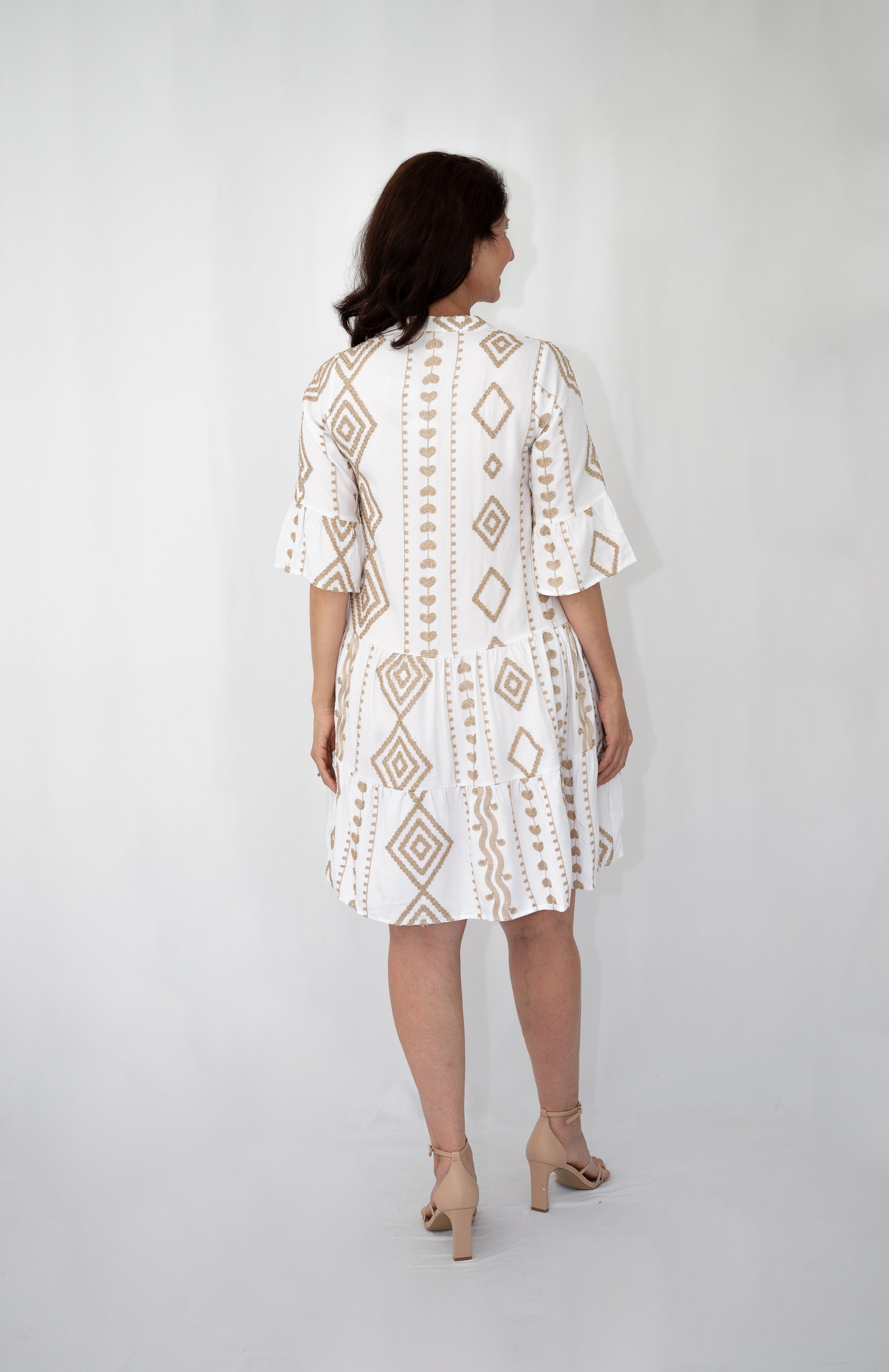 Janna Tiered Short Dress